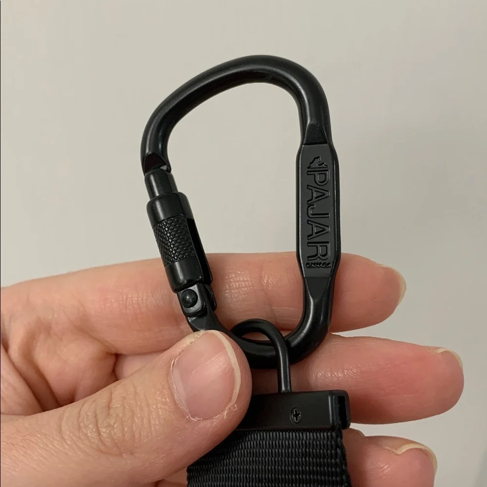 Pajar Black Multi-Purpose Carabiner Holder